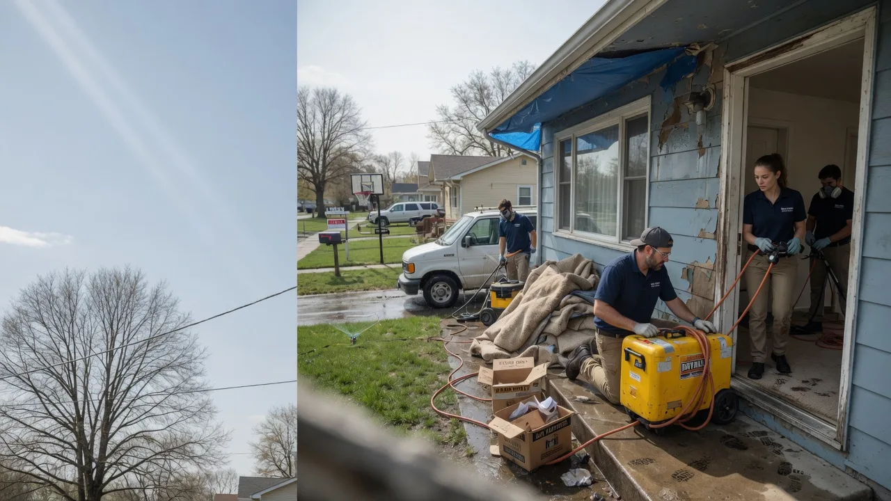 Basement Flood Cleanup in Coopersburg, PA near me